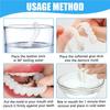 Giural Clip in Veneers Teeth, 2 Pairs Snap on Veneers False Teeth Top and Bottom Snap on Dentures Smile Veneer Fake Teeth Veneers with Mini Tweezers for Men and Women Cover Imperfect Teeth view 3