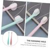 SEWOART 2pcs Soft Toothbrush for Boys and Girls Oral Care Ultra-fine Bristles Ergonomic Design for Hands Material for Home and view 3
