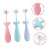 Healvian 3pcs Toothbrush Soft Bristles Boys and Girls Decorative Boy Girl Manual Cleaning Toothbrush for Cute view 2