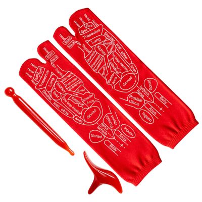 Massage Socks with Tools,English Elastic Christmas Socks - Cute Massage Socks with Tools, Massage Accessories for Home