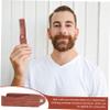 Healeved Sandalwood Beard Comb Folding Mustache Comb for Men While Traveling Home view 3