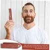 Healeved 3pcs Portable Beard Comb Folding Hair Comb for Daily Use at Home Travel for Moustache Grooming and Hair Styling view 4