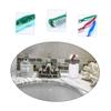 BCOATH False Teeth Cleaner Double-Sided Brush with Ergonomic Grip and Dual-Head Design for Efficient Denture Surface Cleaning in Home Use view 3