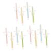 Healvian 12pcs Toothbrushes Boy Girl Training Silicone Toothbrushes Suction Base for Boy Girl view 1
