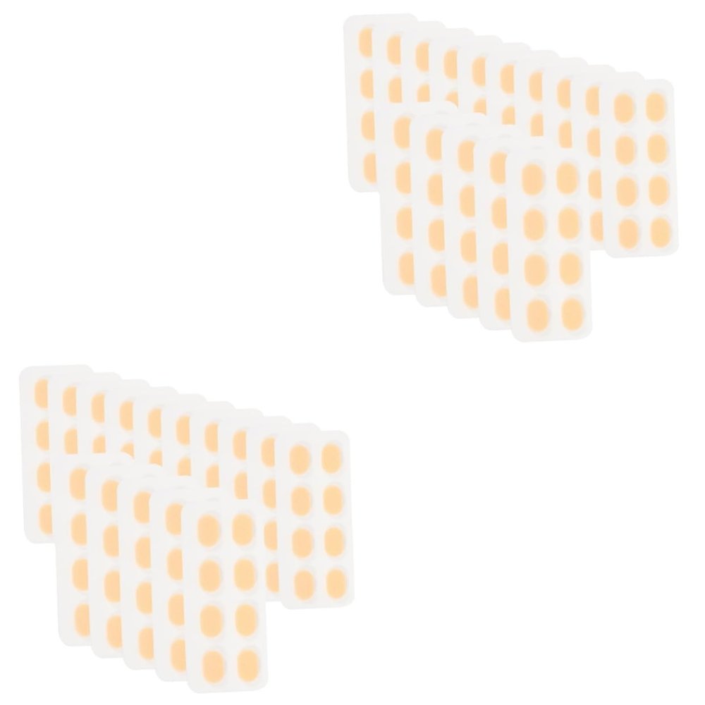 Anneome 120pairs Glasses Nose Pads for Comfortable Wear Nonslip Nose Cushion Support for Glasses Frames for Daily Use