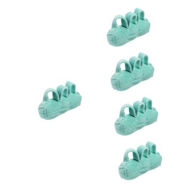 Anneome 5pcs Finger Cushion Hand Separator Pad for Elderly Elderly Finger Exerciser Comfortable Palm Protector for Hand