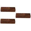 Healeved 3pcs Create Your Own Crutch Handgrip Painting Block Unfinished Wood Craft Material Accessory view 1