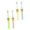 SEWOART 4pcs Children Toothbrush Cartoon Modeling Pp Manual Bristle Kids Toothbrush Comfortable Experience Teeth Cleaning Adorable Unique Style for Kids Oral Care view 1