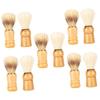 Beatifufu 10pcs Shaving Brush for Men Wood Handle Shave Beard Brush Father's Day view 1