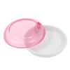 Anneome 2pcs Portable Rotating Artificial Tooth Storage Box Small Denture Case Denture Box Case for False Teeth at Home Travel Use view 2
