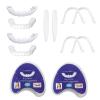 Flipped Warmth 2 Pairs Instant Veneers Dentures, Snap on Veneers Teeth,Clip in Veneers Teeth,Clip on Veneers Top And Bottom, Adjustable Fake Teeth Veneer for Women Men view 2
