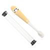 COLLBATH Soft Toothbrush for Kids with Non-Slip Handle and Comfortable Grip, Yellow Manual Toothbrush for Children Aged 2-12, Includes Storage Bucket, for Daily Oral Care view 1
