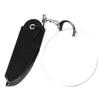 Healeved Folding Beard Comb and Pocket Comb Set with Oval Mirror for Men Small Portable Foldable Keyring for Travel and Grooming view 1