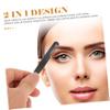 HONMEET 3pcs Tweezer Comb Eyebrow Tools Stainless Steel Tweezers Combs for Women Precision Eyebrow for Makeup view 4