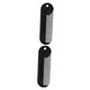 Gogogmee 2pcs Men's Beard Comb Set Zinc Alloy Sturdy Styling Tool Hair Accessories Portable and Rustproof view 1