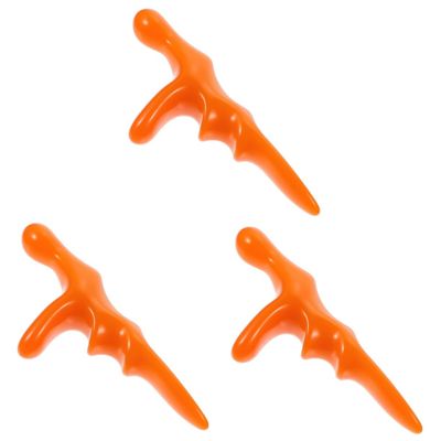 Hoement 3pcs Revitalise Foot Massager Scraping Massager Ergonomic Design Massaging Supply