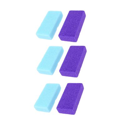 HONMEET 6pcs Foot Callus Remover Pumice Stones Pedicure Exfoliating Tools Dead Skin Remover for Smooth Feet Suitable for Women and Men Random Color