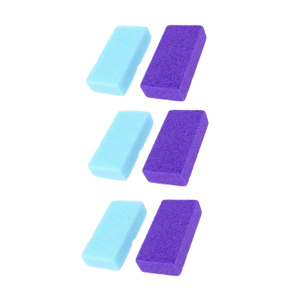 HONMEET 6pcs Foot Callus Remover Pumice Stones Pedicure Exfoliating Tools Dead Skin Remover for Smooth Feet Suitable for Women and Men Random Color