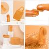 BCOATH Finger Toothbrush Oral Cleaner for Toddlers Silicone Teething Brush Oral Massager Boy Girl Toothbrush Years view 4
