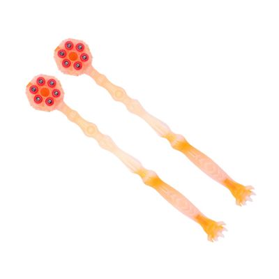 BCOATH Massage Hammer Six Beads Lotus Design Handheld Massager for Back Scratching and Body Relaxation