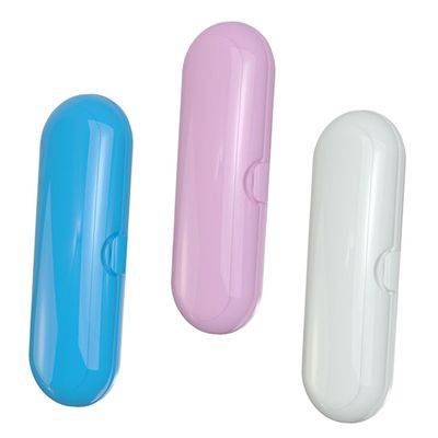 COLLBATH Electric Toothbrush Travel Case 3pcs Portable Reusable Plastic Toothbrush Box Protective Holder for Travel and Daily Use