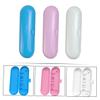 COLLBATH Electric Toothbrush Travel Case 3pcs Portable Reusable Plastic Toothbrush Box Protective Holder for Travel and Daily Use view 3