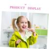 BCOATH 3pcs Cartoon Toothbrush for Boys and Girls Years Ergonomic Design Soft Bristles Oral Care Tool Safe for Boy Girl's Gums view 2