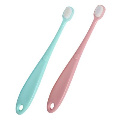 Gogogmee 2pcs Boy Girl Toothbrush Soft Bristle Oral Care for Boy Girl Gentle Gum Cleaning Material for Newborns and Toddlers