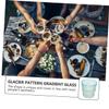 COLLBATH Practical Beverage Cup Glass Water Cup Gradient Design Easy to Clean Suitable for Many Occasions view 3