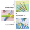 Gogogmee 4pcs Cartoon Bristle Toothbrush Set for Kids Soft Bristles Baby Teeth Cleaning Tool with Animal Design for Children Ages 2-10 view 2