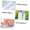 BCOATH 10sets Boy Girl Finger Toothbrush Teething Brush Soft Silicone Safe for Chewing Oral Massager for Toddlers Ergonomic Shape view 3