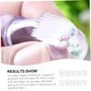 BCOATH 10sets Boy Girl Finger Toothbrush Teething Brush Soft Silicone Safe for Chewing Oral Massager for Toddlers Ergonomic Shape view 4