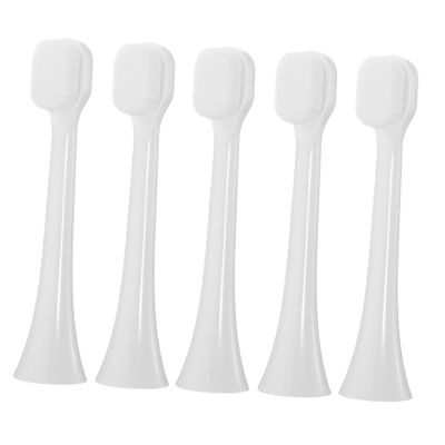 Healvian 5pcs Soft Bristle Electric Toothbrush Heads Replacement for Toothbrushes
