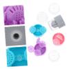 BCOATH 4pcs Cosmetic Lens Cleaning Boxes Contacts Lens Cleaners for Travel Use Easy to Clean and Store Random Color view 4