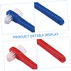 COLLBATH 2pcs Small Toothbrush Cleaning Kit Tools Double-Sided Retainer Brush for Adults view 4