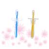 Hoement 3sets Silicone Training Toothbrush for Boys and Girls S-Shaped Baby Toothbrush Umbrella Brush for First Tooth Cleaning 2pcs*3 view 4