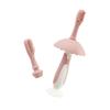 BCOATH Penguin Boy Girl Toothbrush Boys and Girls Oral Care Teething Year Old Silicone Brush Tongue Cleaner Portable view 1