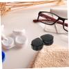 Gogogmee 14pcs Elegant Flip Glasses Case Lens Holders Compact and Leakproof for Travel Work School Sports and Parties view 2