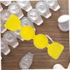 Gogogmee 14pcs Elegant Flip Glasses Case Lens Holders Compact and Leakproof for Travel Work School Sports and Parties view 4