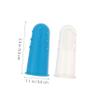 BCOATH 4pcs Baby Oral Care Brush and Silicone Finger Toothbrush Set, Infant Toddler Oral Care Massager for Gum Cleaning, Soft Silicone Suitable for Newborns and Boys and Girls view 2