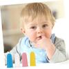 BCOATH 4pcs Baby Oral Care Brush and Silicone Finger Toothbrush Set, Infant Toddler Oral Care Massager for Gum Cleaning, Soft Silicone Suitable for Newborns and Boys and Girls view 4