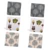 BCOATH Sanitary Napkin Case and Nursing Pad Holder 6pcs Set Portable Small Storage Pouches with Zipper for Travel Outdoor Use Womens Hygiene Organizer view 1