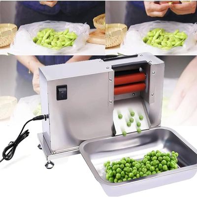 20W Electric Pea Peeler, Beans Stripper Sheller Pea Peeler Machine, Commercial Peel Peeler, Home Peeling Machine, 35x19x23cm