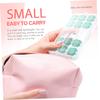 COLLBATH 2sets Travel Cases of Portable Lens Boxes Safe Storage Box for Contacts Lenses Easy Access view 2