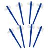 Healvian Double-Head Mini Denture Toothbrush for Adults 8Pcs Multi-Functional Small Portable Denture Brush Home Daily Use view 1