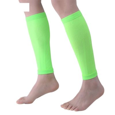 AYWTIUN Calf Compression Sleeve 1Pair Compression Calf Sleeves Footless Compression Socks For Running,Cycling(Green)