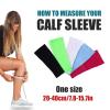 AYWTIUN Calf Compression Sleeve 1Pair Compression Calf Sleeves Footless Compression Socks For Running,Cycling(Green) view 3