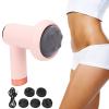 Massager Body Sculpting Machine Wireless Handheld Fat Cellulite Remover 6 Levels Vibration Cellulite Massager with 5 Massage Heads Massage Slimming Machine for Belly Leg Arms USB Charging view 1