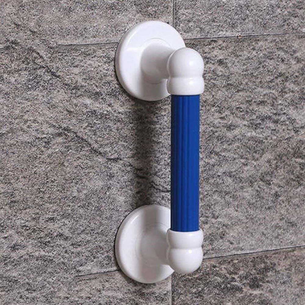 BUBTPKPJH Hand Rail,Grab Rails for Bathroom Aluminum Straight Shower Grab Bar Handicap Balance Bar,Bathroom Handrail Grab Rail(Blue,40Cm)