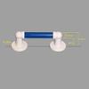 BUBTPKPJH Hand Rail,Grab Rails for Bathroom Aluminum Straight Shower Grab Bar Handicap Balance Bar,Bathroom Handrail Grab Rail(Blue,40Cm) view 2
